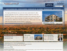 Tablet Screenshot of eldoradoarearealestate.com